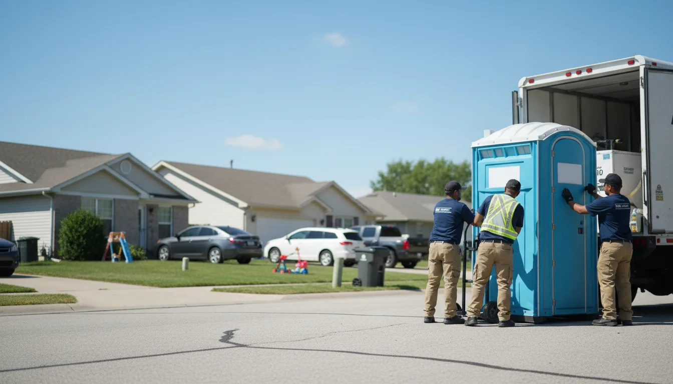 Standard Porta Potty Rentals in New Berlin, IL near me